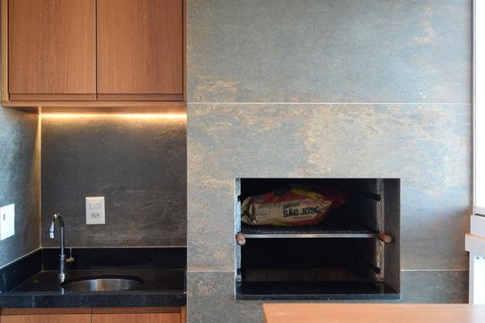 Churrasqueira da Varanda de apartamento à venda com 3 quartos, 215m² em Paraíso, São Paulo