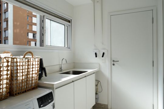 Área de Serviço de apartamento à venda com 3 quartos, 215m² em Paraíso, São Paulo