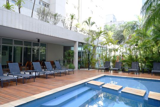 Piscina de apartamento à venda com 3 quartos, 215m² em Paraíso, São Paulo