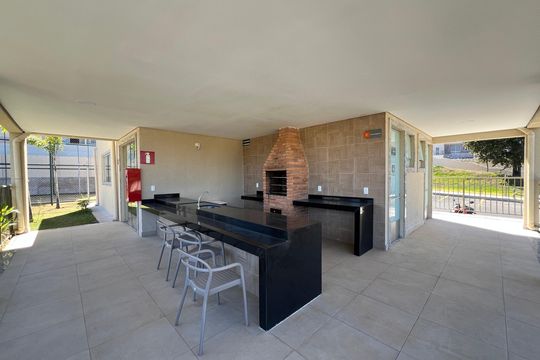 Área comum - Churrasqueira de apartamento para alugar com 2 quartos, 50m² em Tijuca, Belo Horizonte