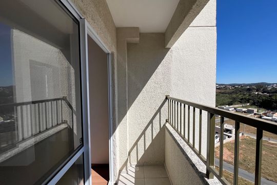 Varanda de apartamento para alugar com 2 quartos, 50m² em Tijuca, Belo Horizonte