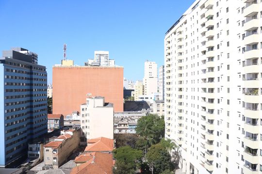 Sala de apartamento para alugar com 1 quarto, 25m² em Barra Funda, São Paulo