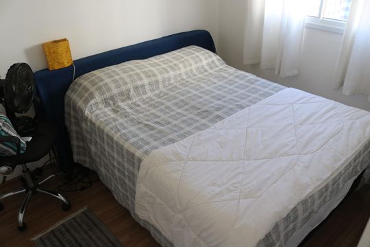 Quarto de apartamento para alugar com 1 quarto, 25m² em Barra Funda, São Paulo