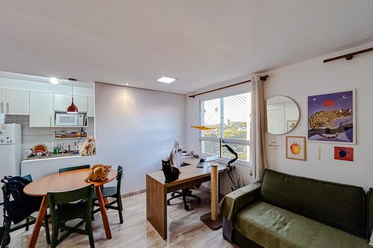 Sala de apartamento para alugar com 1 quarto, 45m² em Jardim America da Penha, São Paulo