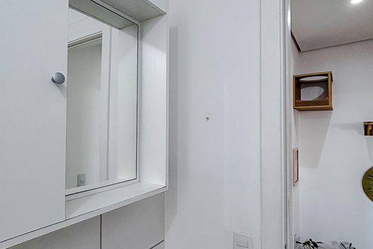 Banheiro de apartamento para alugar com 1 quarto, 45m² em Jardim America da Penha, São Paulo