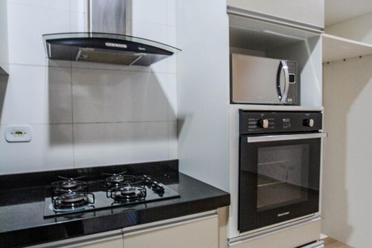 Cozinha de apartamento para alugar com 2 quartos, 49m² em Parque Novo Oratório, Santo André