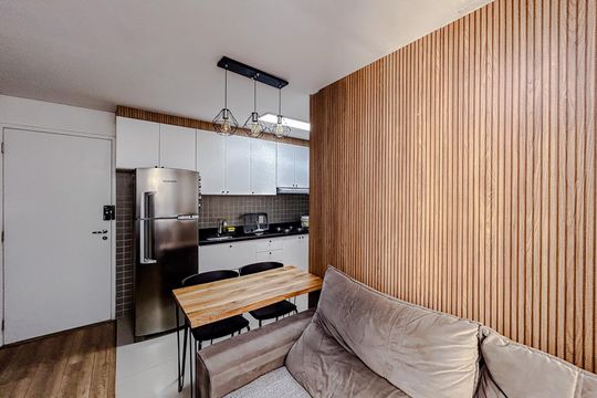 Sala de apartamento para alugar com 2 quartos, 33m² em Cidade Mãe do Céu, São Paulo