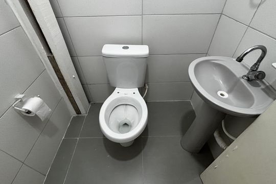 Banheiro de casa para alugar com 1 quarto, 20m² em Jardim Paraiso, Santo André