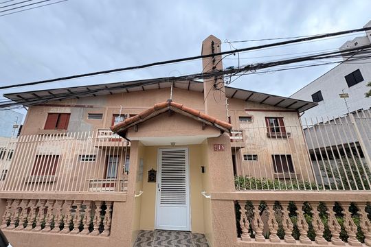 Fachada de apartamento à venda com 2 quartos, 64m² em Vila Valparaíso, Santo André