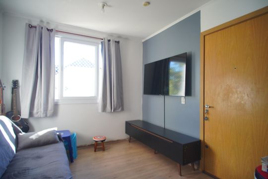 sala de apartamento para alugar com 2 quartos, 52m² em Liberdade, Novo Hamburgo