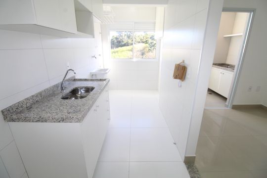 Cozinha de apartamento para alugar com 3 quartos, 62m² em Conjunto Residencial Flamboyant, São José dos Campos