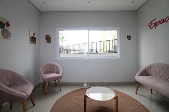 Área comum -  de apartamento para alugar com 3 quartos, 62m² em Conjunto Residencial Flamboyant, São José dos Campos