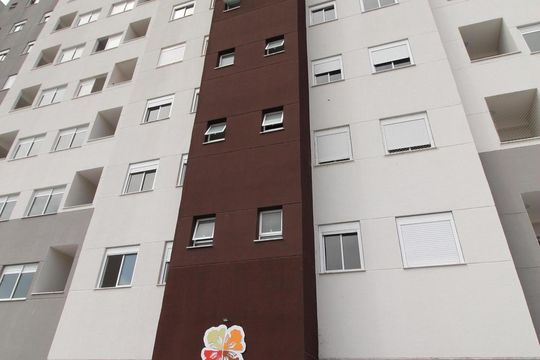 Fachada do Prédio de apartamento para alugar com 3 quartos, 62m² em Conjunto Residencial Flamboyant, São José dos Campos