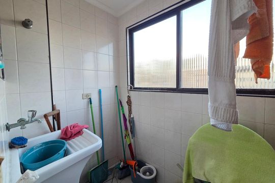 Área de Serviço de apartamento para alugar com 1 quarto, 56m² em Vila Assuncao, Praia Grande