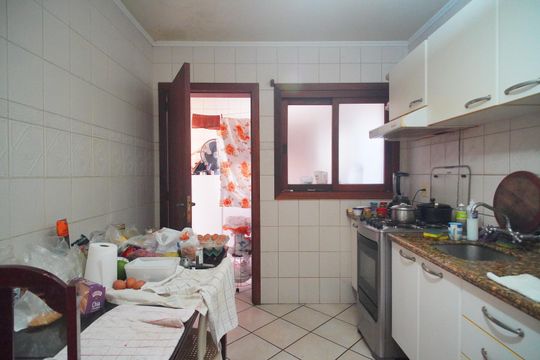 Cozinha de apartamento para alugar com 2 quartos, 246m² em São Borja, São Leopoldo