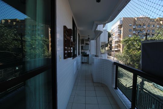 Sala - Varanda de apartamento à venda com 2 quartos, 88m² em Pechincha, Rio de Janeiro