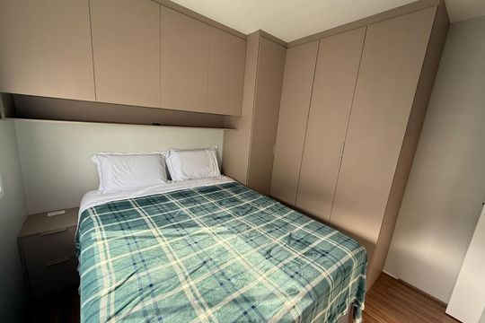 Quarto 1 de apartamento para alugar com 2 quartos, 39m² em Socorro, São Paulo
