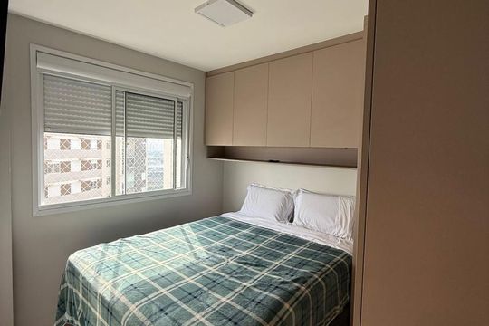 Quarto 1 de apartamento para alugar com 2 quartos, 39m² em Socorro, São Paulo