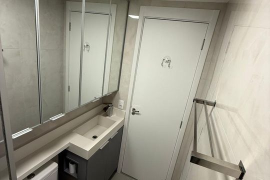 Banheiro de apartamento para alugar com 2 quartos, 39m² em Socorro, São Paulo