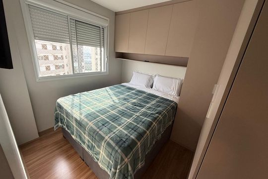 Quarto 1 de apartamento para alugar com 2 quartos, 39m² em Socorro, São Paulo