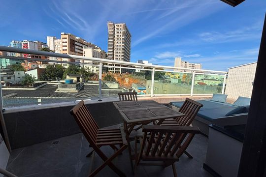 Área externa de apartamento para alugar com 1 quarto, 72m² em Rio Vermelho, Salvador