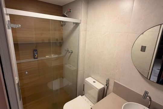 Banheiro de apartamento para alugar com 1 quarto, 72m² em Rio Vermelho, Salvador