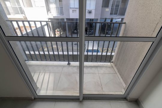 Varanda de apartamento para alugar com 2 quartos, 50m² em Campo Grande, Rio de Janeiro