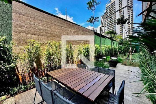 Área comum de apartamento à venda com 1 quarto, 27m² em Jardim das Acacias, São Paulo