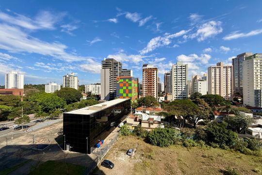 Vista de apartamento à venda com 1 quarto, 27m² em Jardim das Acacias, São Paulo