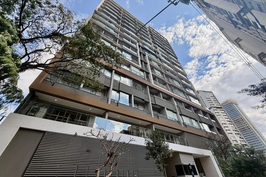 Fachada de apartamento à venda com 1 quarto, 27m² em Jardim das Acacias, São Paulo