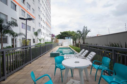Área comum - Piscina de apartamento para alugar com 2 quartos, 34m² em Brasilândia, São Paulo