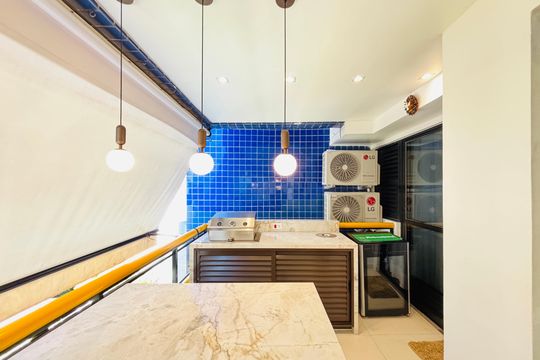 Varanda de apartamento à venda com 3 quartos, 106m² em Botafogo, Rio de Janeiro