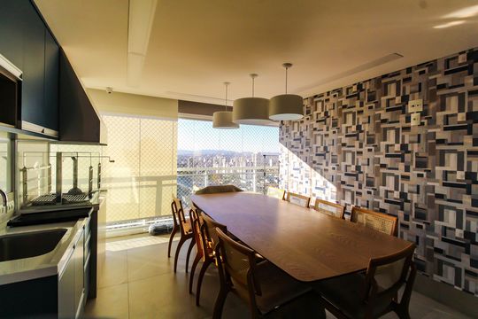 Varanda de apartamento para alugar com 3 quartos, 209m² em Tatuapé, São Paulo