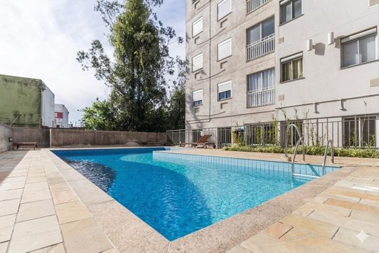 Área comum de apartamento à venda com 2 quartos, 54m² em Jardim Itu, Porto Alegre