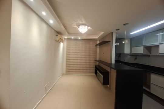Sala de apartamento à venda com 2 quartos, 54m² em Jardim Itu, Porto Alegre