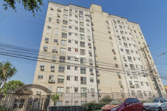 Fachada de apartamento à venda com 2 quartos, 54m² em Jardim Itu, Porto Alegre