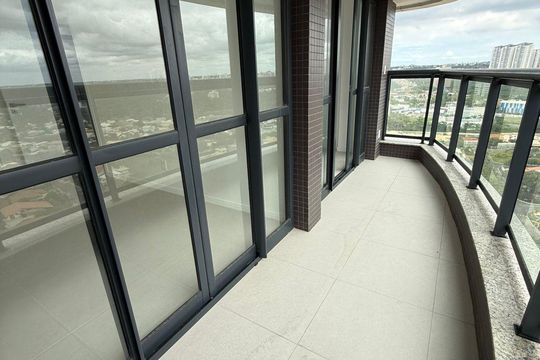 Varanda de kitnet/studio para alugar com 1 quarto, 39m² em Jaguaribe, Salvador