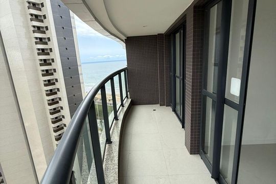 Varanda de kitnet/studio para alugar com 1 quarto, 39m² em Jaguaribe, Salvador