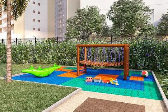 Playground de apartamento para alugar com 2 quartos, 33m² em Socorro, São Paulo