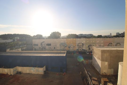 Vista janela da sala de apartamento para alugar com 2 quartos, 33m² em Socorro, São Paulo
