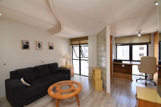 Escritório/Sala 2 de apartamento para alugar com 1 quarto, 109m² em Cabral, Curitiba