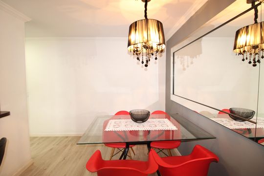 Sala de apartamento à venda com 2 quartos, 55m² em Parque Cruzeiro do Sul, São Paulo