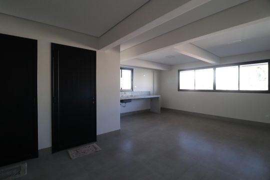 Área comum - Salão de festas de apartamento para alugar com 3 quartos, 82m² em Santa Mônica, Uberlândia