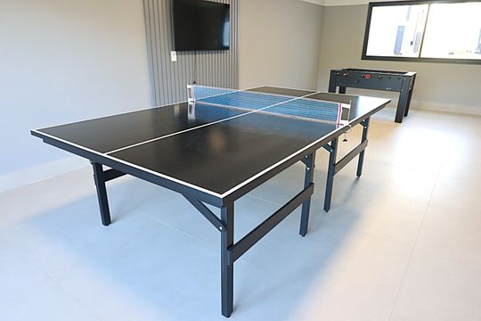 Área comum - Sala de jogos de apartamento à venda com 2 quartos, 45m² em Lomba do Pinheiro, Porto Alegre