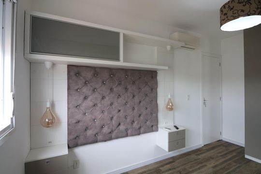 Quarto 1 de apartamento para alugar com 2 quartos, 56m² em Fátima, Canoas