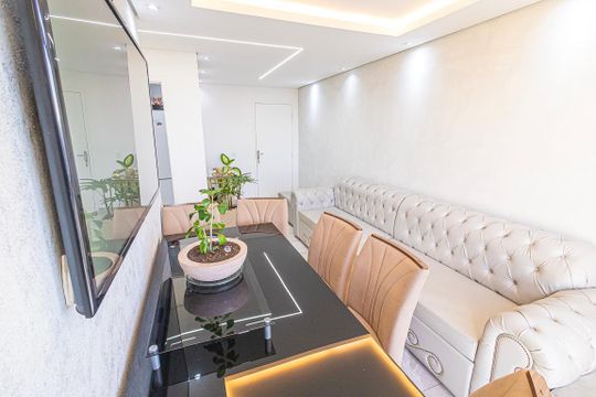 Sala de apartamento para alugar com 2 quartos, 65m² em Candelária, Belo Horizonte