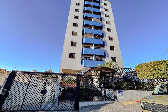 Fachada com Plaquinha de apartamento à venda com 2 quartos, 55m² em Penha de França, São Paulo