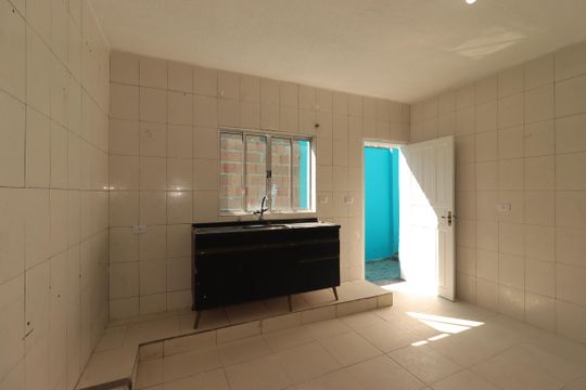 Sala/Cozinha de casa para alugar com 1 quarto, 50m² em Vila Apiai, Santo André