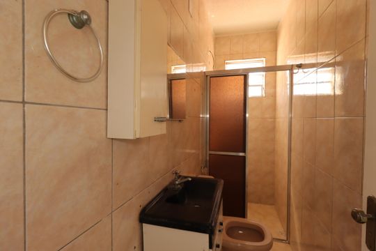 Banheiro de casa para alugar com 1 quarto, 50m² em Vila Apiai, Santo André