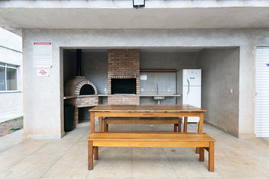 Área comum - Churrasqueira de apartamento para alugar com 2 quartos, 33m² em Vila Progresso (zona Leste), São Paulo